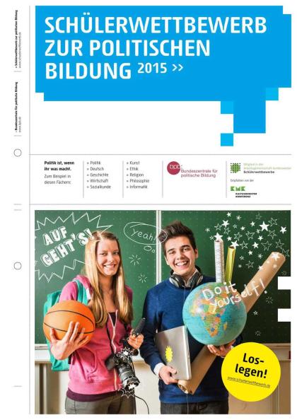 Schülerwettbewerb zur politischen Bildung