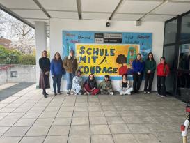 Gruppenfoto Schule ohne Rassismus