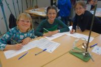 Klasse 4b der Grundschule Münchener Straße am 27.04.2022 