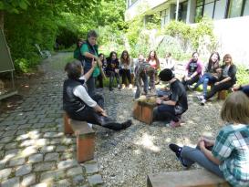 Grünes Klassenzimmer