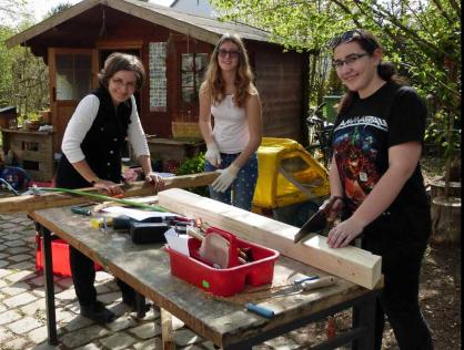 Kunstprojekt „Brettl im Quadrat“