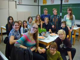 Im Schulgarten wird gekocht!