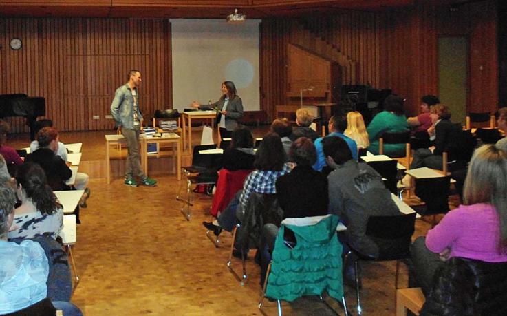 Vortrag am Apian-Gymnasium