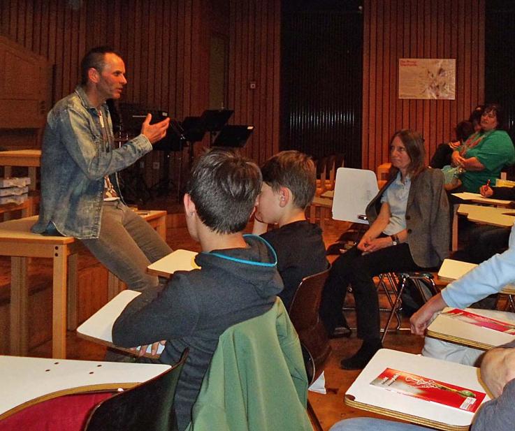 Vortrag am Apian-Gymnasium