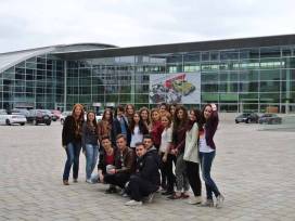 Rumänische Gäste am Apian-Gymnasium