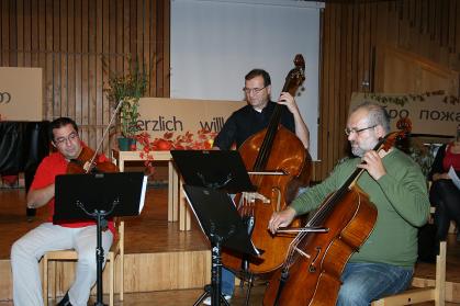 Musiker des Georgischen Kammerorchesters zu Gast im Apian-Gymnasium