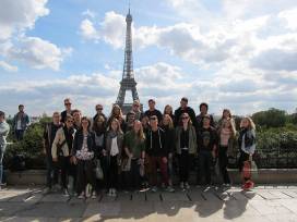 Studienfahrt der Q 12 nach Paris 