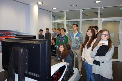 Mit Willi Weitzel bei Audi