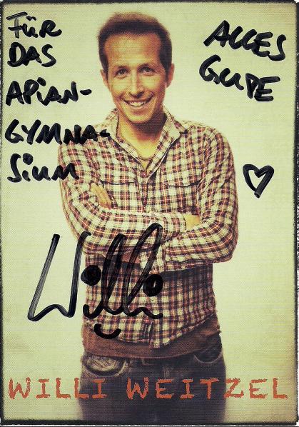 Mit Willi Weitzel bei Audi