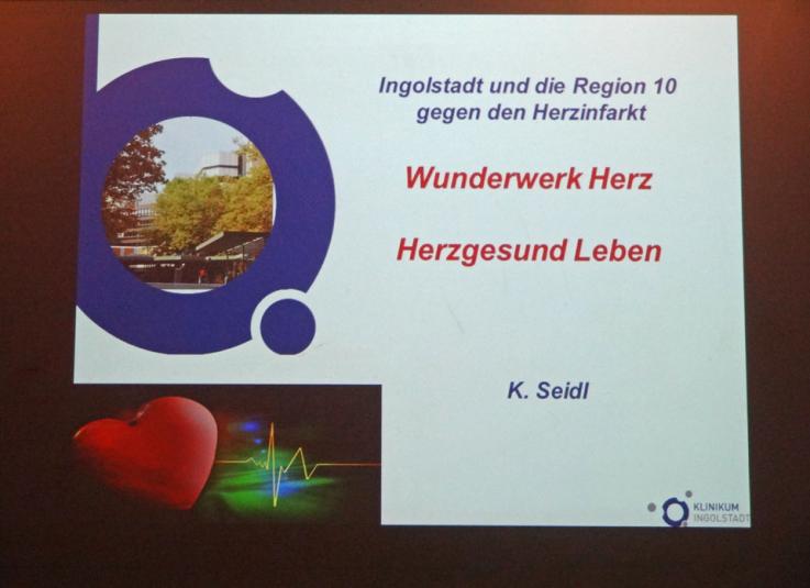 Vortrag über Herzkrankheiten von Dr. K. Seidl