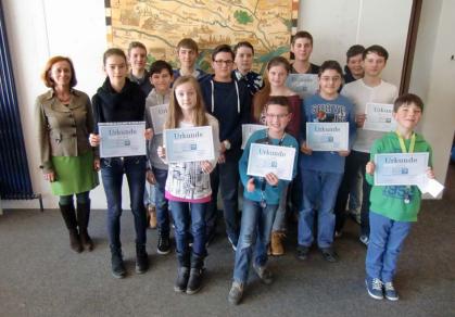 Klassensieger Diercke-Wissen 2015