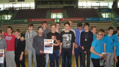 1. Platz beim Landesfinale