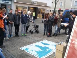 Exkursion der Klasse 9f zum Weltladen Ingolstadt