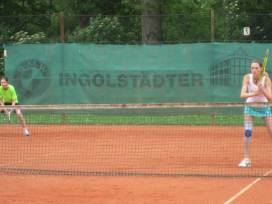 Tennis Bezirkshalbfinale Mädchen WK III
