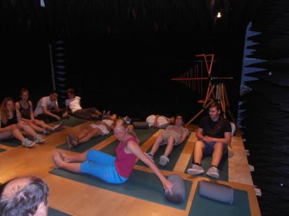 Besuch im Akustiklabor