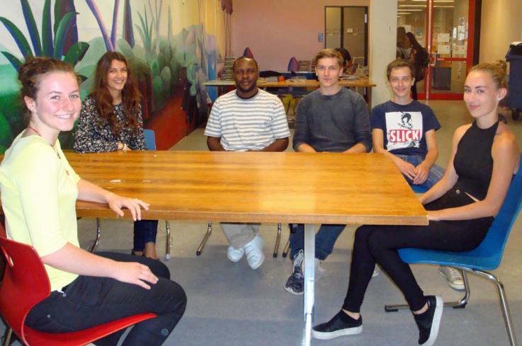 Gesprächsrunde mit Gaby Esalo Pwapwa aus der Demokratischen Republik Kongo