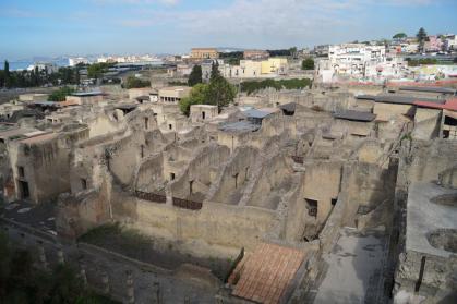 Herkulaneum von oben