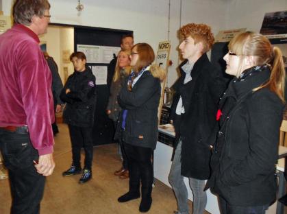 Der Freundeskreis bei Gerhard Böck im Eisenbahnkabinett