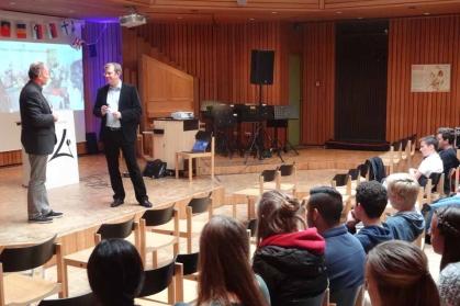 Diskussion mit den Schülerinnen und Schülern