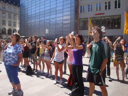 Glockenspiel am Marienplatz
