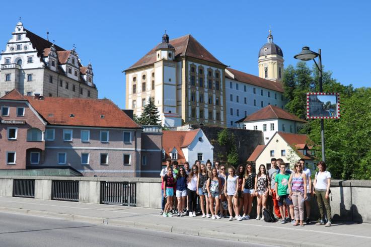 Die italienischen Gäste in Neuburg an der Donau