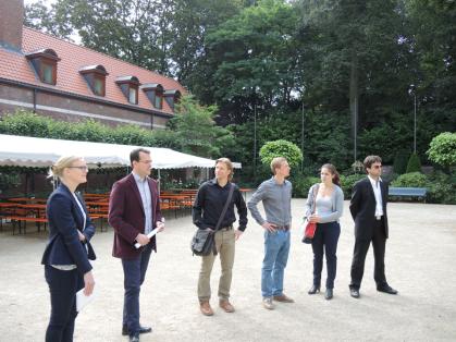 In der bayerischen Vertretung in Brüssel 