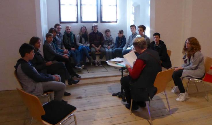 Besuch der Jesuiten-Ausstellung im Neuen Schloss