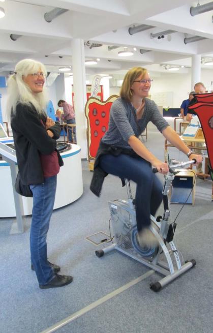 Auf dem Einstein-Rad