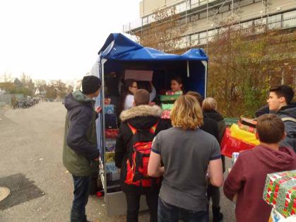 Weihnachtspäckchenaktion 2016