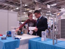 Erfinderclub erfolgreich auf der iENA 2016