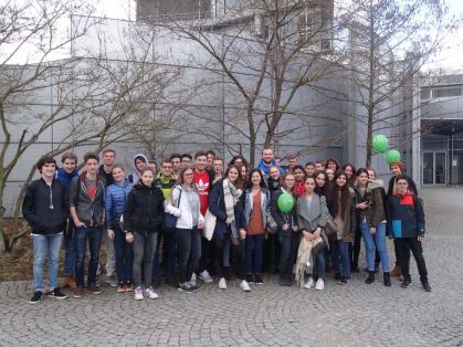 Q11 besucht die LMU in München