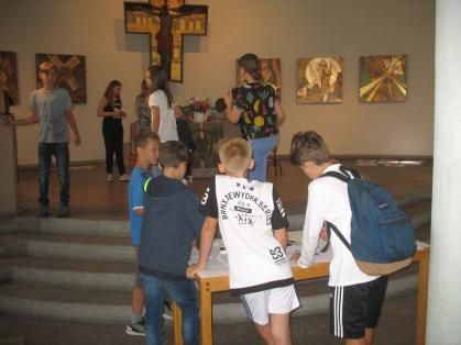 Kirchenerkundung in St. Markus