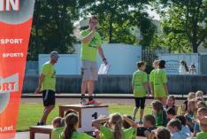 Das Apian-Gymnasium bedankt sich ganz herzlich bei Stefan Liepold, dem Hauptorganisator des Triathlons.
