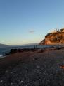 Abendstimmung am Strand in Vico Equense 