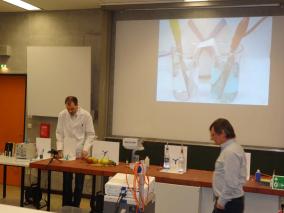 Lehrerfortbildung mit Prof. Dr. Flint am Apian-Gymnaisum