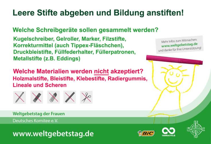 Recycling-Aktion zugunsten syrischer Mädchen