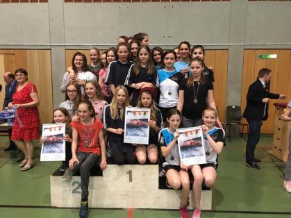 Schwimmteam Mädchen WK IV/1 im Landesfinale erfolgreich