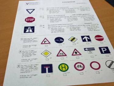 Verkehrserziehung in Jahrgangsstufe 5