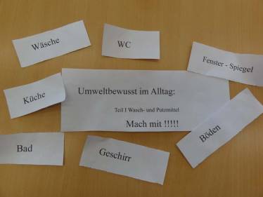 Umweltfreundlich waschen und putzen