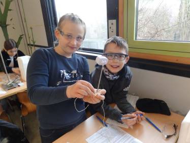 Ausflug zu den Apian-Forschern