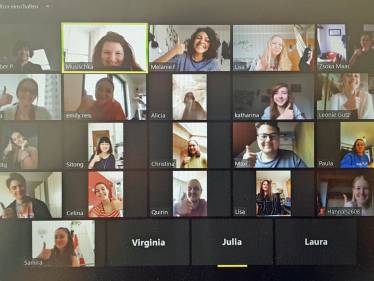 Online Chorprobe in Corona-Zeiten