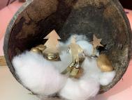 Abb.6: Kunstwerk aus Silber – Skifahrer in Winterlandschaft