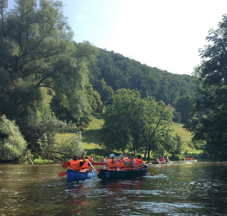 Paddeln auf der Altmühl
