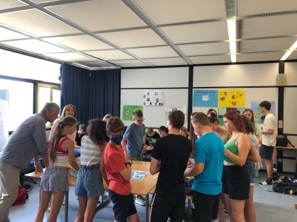 Referent des Projekts „Klimaladens“ Herr Hackbarth