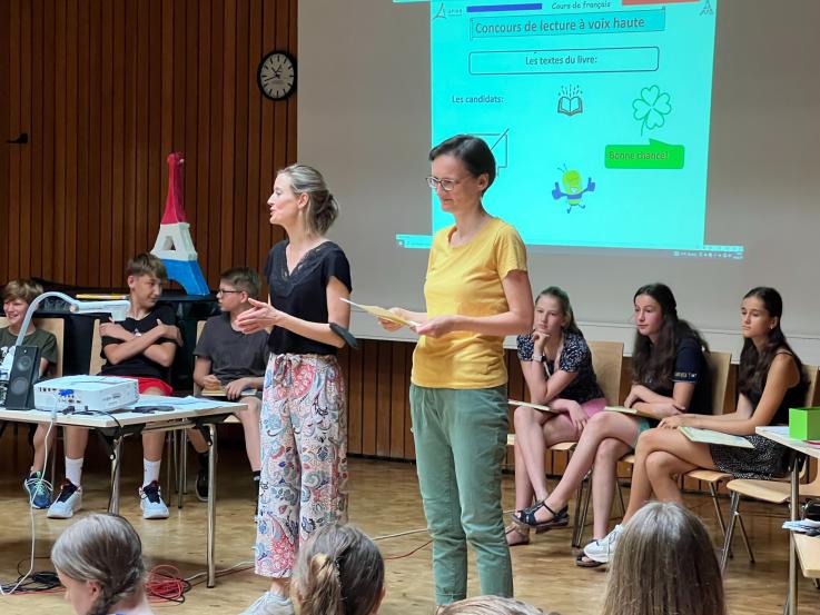 kurz vor dem Wettbewerb