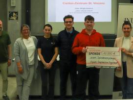 Infovortrag der Spendenempfänger des Weihnachtsbasars