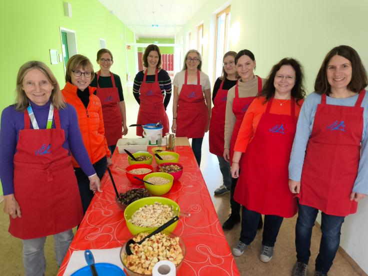 Pause mit Pep Foto: Susanne Puppele