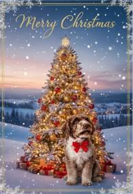 Weihnachtskarte Rudi