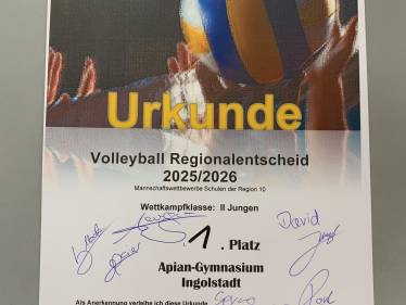 Die Apian-Volleyballreise endet vor Fasching
