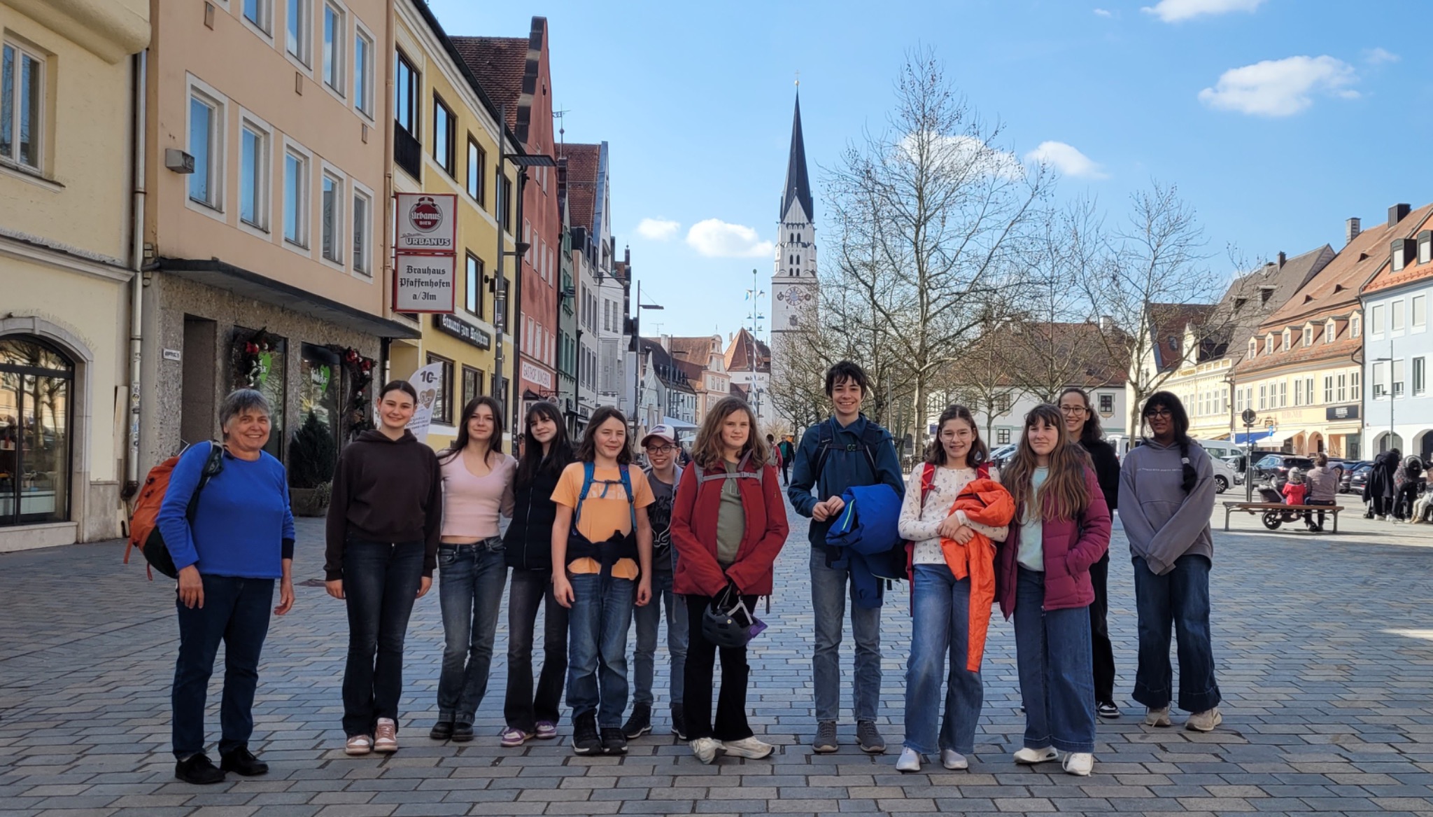 Apian-Bienen-AG am Marktplatz Pfaffenhofen